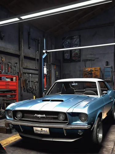 auto repair shop,automobile repair shop,american muscle cars,muscle car,garage,boss 429,muscle car cartoon,iso grifo,auto repair,muscle icon,ford maverick,dodge challenger,dodge la femme,ford xb falcon,ats 2500 gt,ford mustang mach 1,car repair,plymouth barracuda,ford mustang fr500,second generation ford mustang,Conceptual Art,Fantasy,Fantasy 30