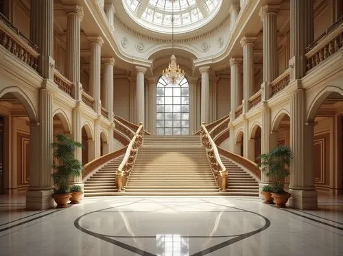 staircase,archly,staircases,circular staircase,outside staircase,cochere,neoclassical,winding staircase,stairs,stairways,hall of the fallen,3d rendering,theed,marble palace,stair,entrance hall,stairway,neoclassicism,borromini,stairwells,Photography,General,Realistic