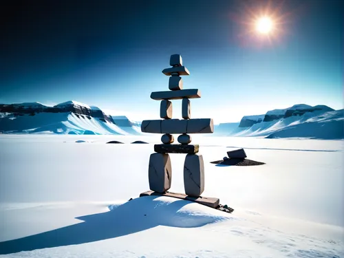 stacking stones,rock balancing,stone balancing,totem,the polar circle,totem pole,rock stacking,cairn,baffin island,summit cross,stacked rocks,south pole,rock cairn,nunatak,arctic antarctica,stacked stones,stack of stones,equilibrist,equilibrium,mobile sundial