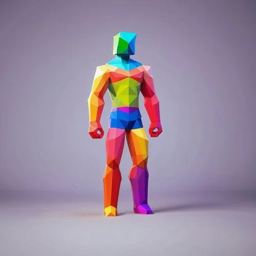 3d man,3d model,3d figure,cyberathlete,polykleitos,cinema 4d