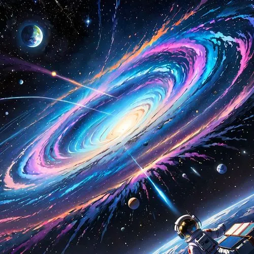 Space Wallpaper In 2020 Space Painting Galaxy Space Painting Galaxy Wallpaper,an artistic painting of a guy standing with an umbrella looking at a swirling galaxy,space art,galaxity,spiral galaxy,gala