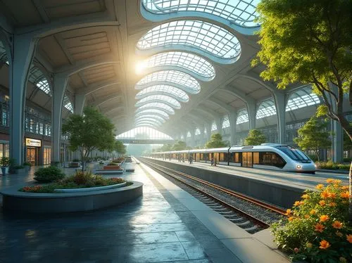 union station,high-speed rail,trainshed,maglev,sunrail,elevated railway,the transportation system,train station,railtours,sky train,heuston,trainsets,railways,the train station,railmen,train platform,railroad station,high-speed train,light rail train,international trains,Photography,General,Realistic