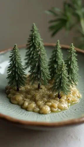 chile fir,fir needles,risotto,spruce needles,fir tree decorations,nordmann fir,Photography,Fashion Photography,Fashion Photography 10