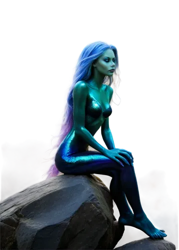 blue enchantress,cortana,lazuli,kree,mystique,djinn,bluefire,ashtar,drow,earth chakra,bioluminescent,smurfette,avatar,sylvite,aurorae,alexandrite,raziel,satari,mermaid background,aquarius,Illustration,Realistic Fantasy,Realistic Fantasy 32