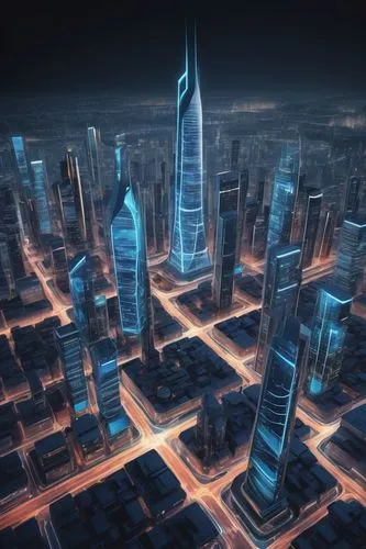 cybercity,dubia,metropolis,coruscant,cybertown,mubadala,ctbuh,microdistrict,capcities,city at night,black city,citydev,dubai,city cities,cyberport,cityscape,megalopolis,cities,dubay,megacities,Conceptual Art,Fantasy,Fantasy 01