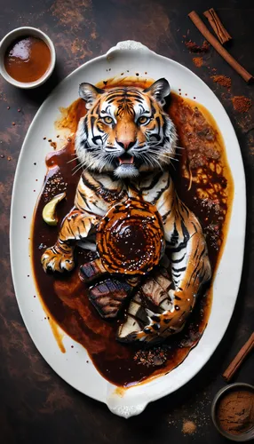 asian tiger,tiger png,sushi art,tiger head,tiger,culinary art,chestnut tiger,a tiger,bengalenuhu,chinese cuisine,bengal tiger,tigers,tigerle,nian gao,ikan bakar,mandarin cake,hoisin sauce,painted grilled,korean chinese cuisine,asian cuisine,Photography,Artistic Photography,Artistic Photography 13