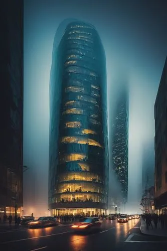 azrieli,mubadala,futuristic architecture,bjarke,doha,the skyscraper,esteqlal,manama,tallest hotel dubai,barad,koolhaas,difc,veil fog,dubia,abdali,ekaterinburg,dubay,arcology,astana,skyscraper,Art,Artistic Painting,Artistic Painting 20