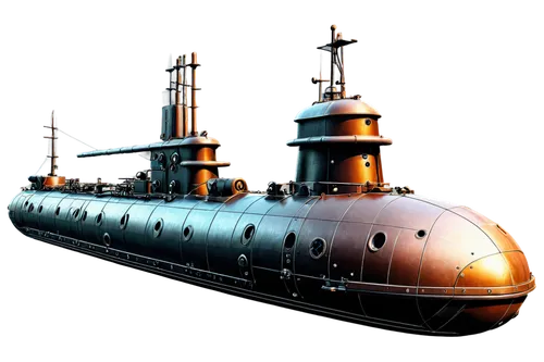 Submarine blueprint, industrial drawing, intricate details, metal structure, copper pipes, steel hull, propeller, rudder, periscope, radar, sonar, navigation room, control panel, buttons and levers, m