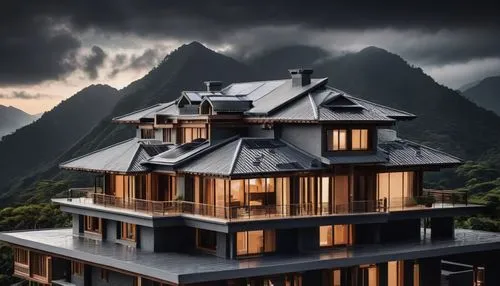 asian architecture,house in mountains,house in the mountains,mountain huts,roof landscape,wooden house,miniature house,wooden houses,house roofs,wooden roof,mountain hut,wenchuan,floating huts,dreamhouse,tungsha,tigers nest,lijiang,architectural style,house silhouette,stilt houses,Unique,Paper Cuts,Paper Cuts 04