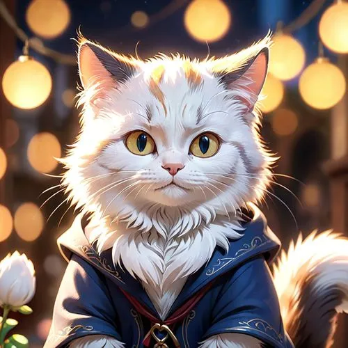 white cat,siberian cat,christmas cat,cat vector,blue eyes cat,merlin,cat portrait,fantasy portrait,norwegian forest cat,cat with blue eyes,cute cat,napoleon cat,cat warrior,maincoon,birman,lokportrait,cat,christmas wallpaper,cat-ketch,figaro,Anime,Anime,Cartoon