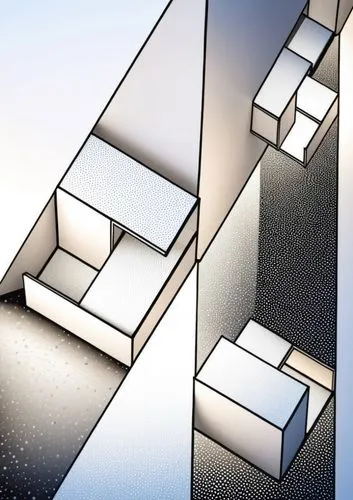 que el estilo de la imagen sea de formato comic igual que el formato en la imagen referencial. 
que la imagen sea blanco y negro,an open display case with some shelves in it,sketchup,revit,isometric,r