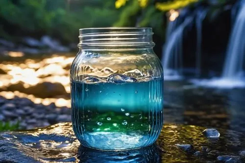 glass jar,colorful water,natural water,photoshoot with water,water cup,green water,splash water,glass container,water glass,glass cup,water drip,splash photography,mountain spring,water,bluebottle,spring water,marimo,flowing water,jar,water and stone,Photography,General,Realistic