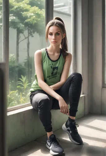 puma,sportswear,sporty,adidas,girl sitting,fit,daisy jazz isobel ridley,isolated t-shirt,gym girl,gym,tracksuit,girl in t-shirt,tshirt,ammo,workout icons,female model,female runner,leggings,sweatpants,fashion vector,Photography,Realistic