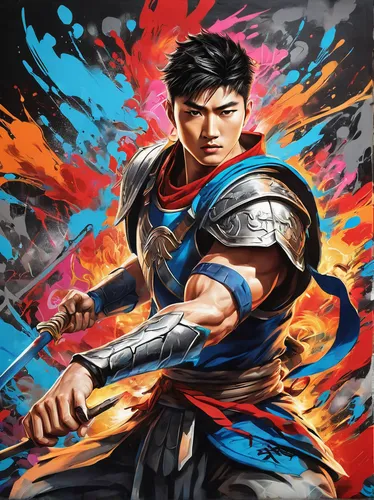 yi sun sin,swordsman,dragon li,xing yi quan,korean won,eskrima,mulan,dane axe,world digital painting,yuan,sanshou,xun,xiangwei,wind warrior,bulgogi,haegen,fantasy warrior,playmat,wuchang,goki,Conceptual Art,Graffiti Art,Graffiti Art 09