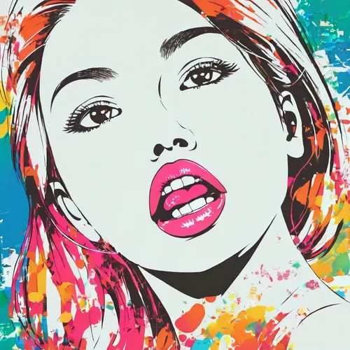 pop art style,cool pop art,pop art girl,pop art woman,pop art background,pop art effect,pop art,effect pop art,pop art colors,modern pop art,girl-in-pop-art,pop art people,popart,pop - art,pop-art,wpap,fashion illustration,fashion vector,warhol,lips,Illustration,Japanese style,Japanese Style 04