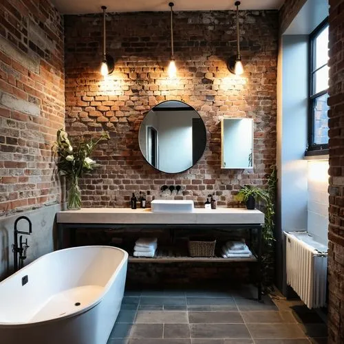 modern minimalist bathroom,luxury bathroom,tiled wall,bathroom,tile kitchen,washbasin,modern decor,ceramic tile,shower bar,contemporary decor,interior design,bathroom accessory,tiles,bathtub,clay tile,spanish tile,washroom,bathtub accessory,sand-lime brick,red brick wall,Photography,General,Realistic