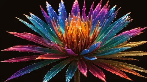 multi color Firework explosion, fire, water, element, crystal see through flower, magical symbol, black backdrop,fireworks background,fireworks art,netburst,flowers png,straw flower,firecracker flower