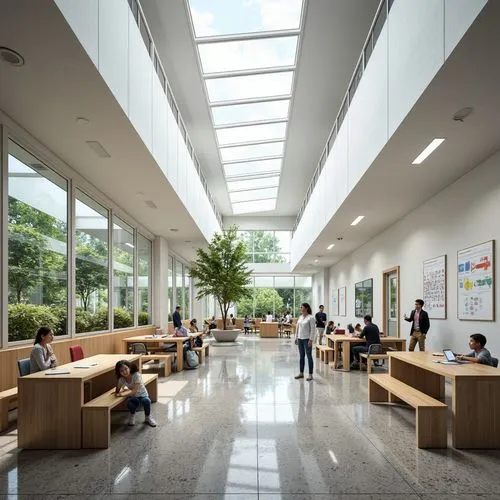 shenzhen vocational college,kansai university,technion,school design,kaist,university library,atriums,daylighting,cafeteria,yonsei,canteen,school of medicine,biotechnology research institute,ucd,home of apple,schulich,ufrj,mahidol,hallward,langara