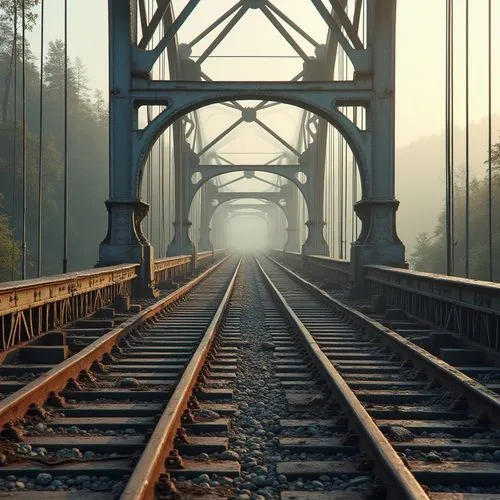 railroad bridge,railway bridge,railway track,railroad track,railway tracks,train track,railway rails,tangshan railway bridge,railroad line,railroad,rail way,railtrack,rail track,train tracks,rail road,railroad tracks,railway line,railway,railways,bridge,Photography,General,Realistic