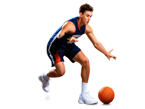 Muscular man, basketball player, dynamic pose, sweaty face, determined expression, athletic build, short spiky hair, sleeveless jersey, number 10 on back, loose shorts, knee-high socks, white sneakers