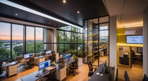 modern office,conference room,offices,serviced office,office automation,meeting room,corporate headquarters,business centre,daylighting,creative office,trading floor,boardroom,board room,glass wall,wi