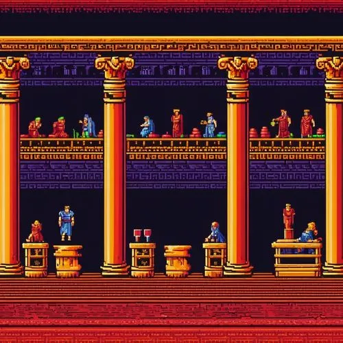 pillar capitals,dosbox,poppaea,pompeii,castlevania,sega genesis,artemis temple,proscenium,pompeiian,pompeianus,iconoclasts,gladiatorial,chronicon,platforming,pompeya,pantheon,pompeian,columns,terracotta,colonnades