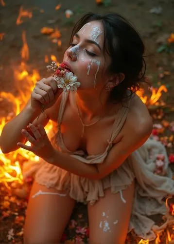 kupala,fire eater,fire angel,burning cigarette,fire dancer,combustion,fire artist,dua lipa,wildfire,hindu rituals,woman eating apple,autumn taste,fire poker flower,incenses,firestarter,fire flower,yagya,tropico,holika,firewalking,Photography,General,Realistic