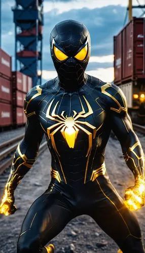 elec,yellowjacket,superhero background,tchalla,electro,symbiote,steel man,dark suit,ironman,venom,superwasp,wakanda,antivenom,shadowhawk,speedster,iron man,vibranium,spider the golden silk,tinieblas,kreder,Photography,General,Realistic