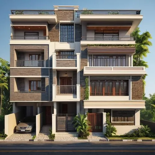 3 story indian duplex house ,amrapali,puram,trivandrum,condominia,multistorey,paravur,parvathipuram,block balcony,vasai,villupuram,apartments,3d rendering,khar,zaveri,vijaywada,versova,residential hou