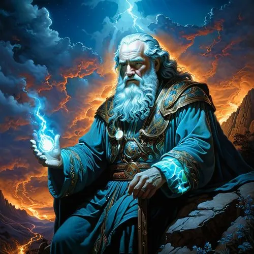 aegon,raistlin,garrison,bugenhagen,zeus,irminsul,Illustration,Realistic Fantasy,Realistic Fantasy 22