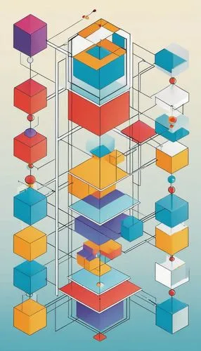 isometric,hypercube,building honeycomb,qubits,digeo,diagrammatic,multilevel,modularity,multiplexer,deconstructivist,supercomputing,architectures,polyominoes,multiplexers,multiplexed,generative,multiplane,building block,containerization,hypercubes,Conceptual Art,Oil color,Oil Color 15