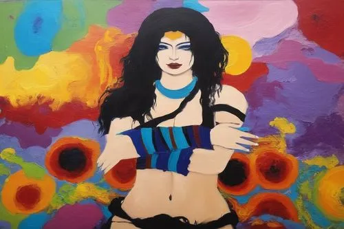 Painting Abstract nude Body Art Oil Painting,pop art woman,pop art girl,daffney,winehouse,mousseau,pop art style,cool pop art,elvira,pop art,tura satana,siouxsie,pop art colors,modern pop art,painted 