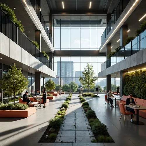 atrium,atriums,modern office,skolkovo,technopark,office building