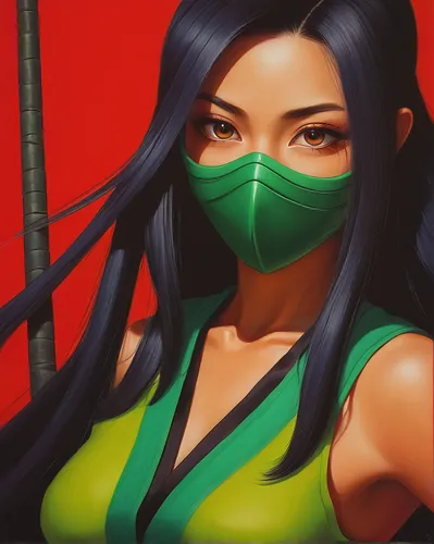 ying,mulan,katana,shinobi,monsoon banner,portrait background,bandana background,hong,cartoon ninja,wuchang,digital painting,ninjas,custom portrait,xing yi quan,sanshou,samurai fighter,smoke background,xiaochi,samurai,surgical mask,Art,Artistic Painting,Artistic Painting 26