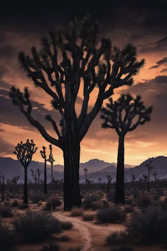 joshua trees,desert landscape,mojave,desert desert landscape,joshua tree national park,mojave desert,capture desert,arid landscape,the desert,mesquite flats,desert background,desert,lone tree,desert plants,arid land,saguaro,two palms,high desert,arid,two needle pinyon pine,Conceptual Art,Fantasy,Fantasy 34