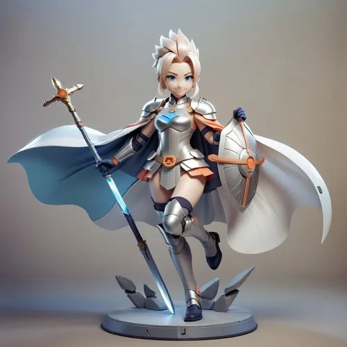 3d figure,game figure,lissa,figurine,vaan,vax figure,Unique,3D,3D Character