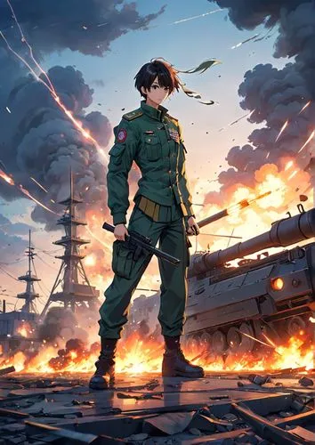 lost in war,matsuno,marine,kojima,nagasaki,kantai,gunkanjima,cg artwork,rei ayanami,armored cruiser,light cruiser,explosions,vietnam,naval battle,honolulu,napoleon bonaparte,war,destroyer,hiroshima,ad