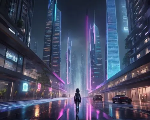 cybercity,cyberpunk,cybertown,guangzhou,futuristic landscape,coruscant,cyberworld,futuristic,metropolis,cyberia,dystopian,shinjuku,cyberport,urbanworld,city trans,cityzen,polara,bladerunner,cityscape,fantasy city,Unique,3D,3D Character