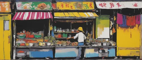 watercolor tea shop,watercolor shops,greengrocer,watercolor paris shops,shopkeeper,watercolor cafe,hanoi,kitchen shop,fruit stand,convenience store,market stall,vendors,street cafe,store fronts,flower shop,merchant,street scene,china town,kowloon,hong kong cuisine,Conceptual Art,Graffiti Art,Graffiti Art 06