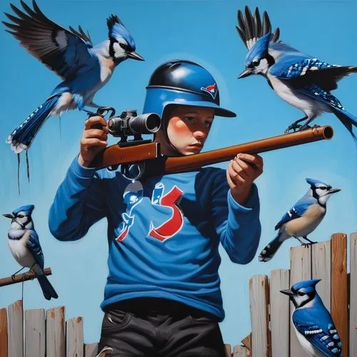 blue jays,birds of chicago,society finch,blue birds and blossom,blue jay,bluejay,carrier pigeon,bluebird,blue bird,the birds,blue-collar worker,for the birds,little birds,swallows,key birds,flock of birds,ornithology,society finches,blue parrot,blue-collar,Illustration,Realistic Fantasy,Realistic Fantasy 24