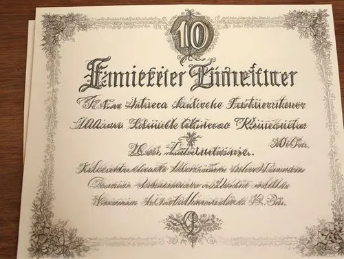 Write a decorative lettering "100 Jahre Familienverband Pfleiderer e.V." in old Gothic letters.,certificate,kummel,ehrenpreis,lammert,diploma,lambertsen,emmenecker,lindheimer,kammhuber,tannhaeuser,emm