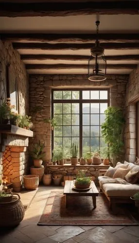 inglenook,hayloft,provencal life,rustic,rustic aesthetic,loft,tulou,kitchen garden,farmhouse,patio,wooden beams,provencal,lalanne,country house,winery,roof landscape,farmstead,potted plants,beautiful home,sunroom,Art,Classical Oil Painting,Classical Oil Painting 10