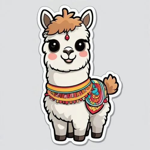 llama,alpaca,lama,llambias,llambi,alpacas,guanaco,llamados,camelids,guanacos,lamas,huichun,chicama,kangnung,llamadas,chunhyang,llamado,baoan,llamada,gongju,Unique,Design,Sticker