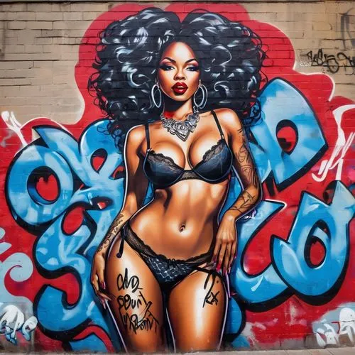 pointz,graffiti art,graffiti,graff,baddest,black jane doe,teairra,graffitti,chicana,real roxanne,toccara,azealia,welin,letoya,kod,black woman,grafite,latavia,brooklyn street art,afrodisiac,Conceptual Art,Graffiti Art,Graffiti Art 07