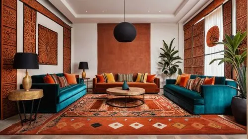 contemporary decor,mid century modern,modern decor,apartment lounge,interior decor,corten steel,moroccan pattern,sitting room,interior design,interior decoration,patterned wood decoration,livingroom,living room,interior modern design,an apartment,geometric style,home interior,interiors,mid century house,decor,Photography,Fashion Photography,Fashion Photography 09