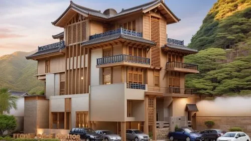 Japanese and modern contemporary, leds, wood , stone,japanese architecture,wooden house,cubic house,miniature house,timber house,asian architecture,cube stilt houses,cube house,small house,wooden hous