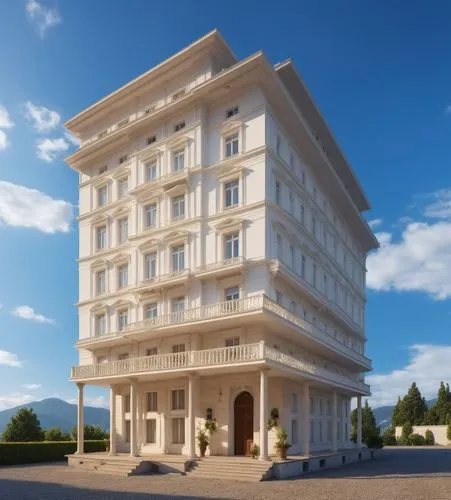 grand hotel europe,grand hotel,appartment building,kempinski,palladianism,renaissance tower,Photography,General,Realistic