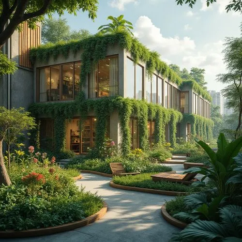 landscape design sydney,garden design sydney,landscape designers sydney,landscaped,green garden,balcony garden,bendemeer estates,greenforest,garden elevation,forest house,microhabitats,ecovillages,ecovillage,showhouse,philodendrons,3d rendering,streamwood,green living,landscaping,garden of plants,Photography,General,Realistic