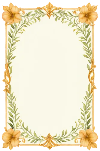 "Bible verse, ornate golden frame, soft glow, subtle gradient, cream-colored parchment, classic serif font, elegant drop caps, intricate illustrations, vines and flowers, gentle watercolor texture, wa