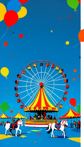 carnival tent,circus,annual fair,fairground,circo,funfair,prater,carousels,circus tent,amusement park,circus show,funfairs,cirkus,colescott,carrouges,carnivalesque,carrousel,cirque,carnivals,cirques,Illustration,Paper based,Paper Based 01